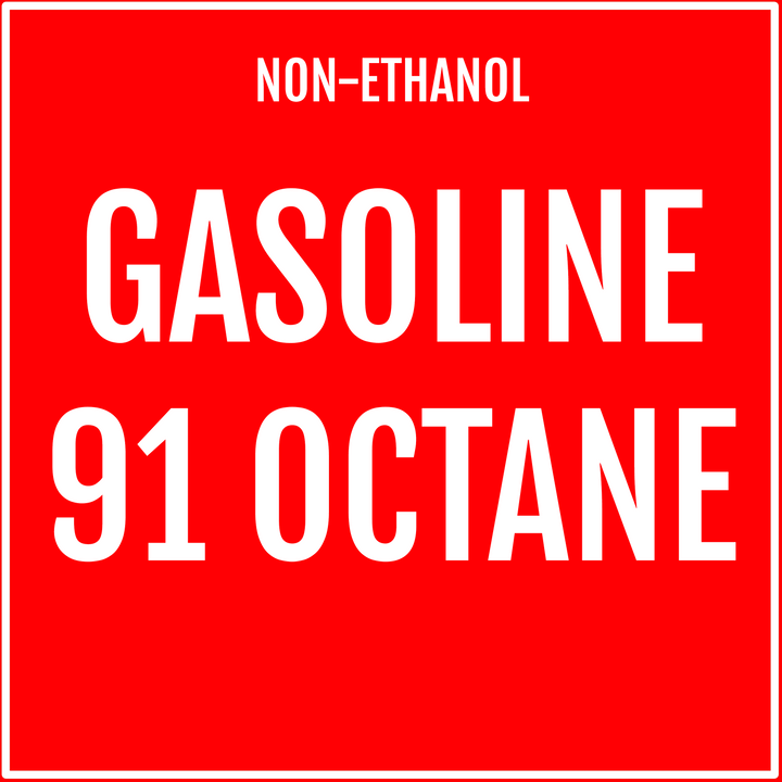 91 Octane Ethanol Free Gasoline
