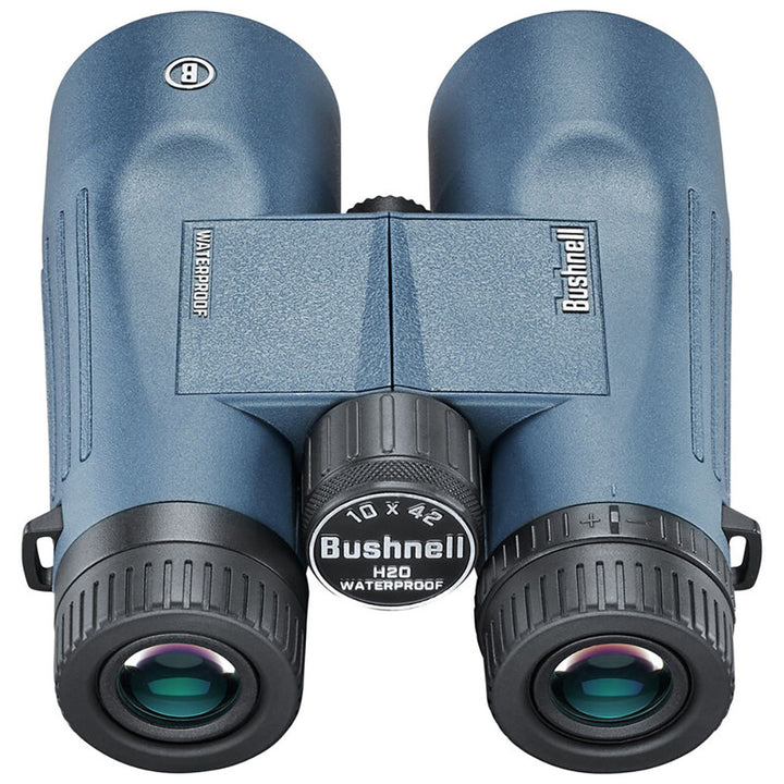 Bushnell 10x42mm H2O Binocular - Dark Blue Roof WP/FP Twist Up Eyecups