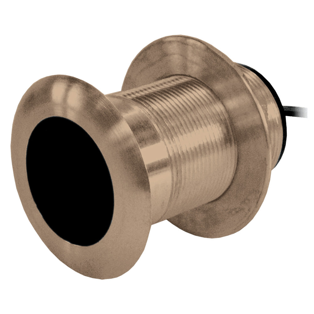 Airmar B117 traditional and CW through-hull transducer with 50/200kHz, 600W, 9-pin connector for Simrad and Lowrance boats