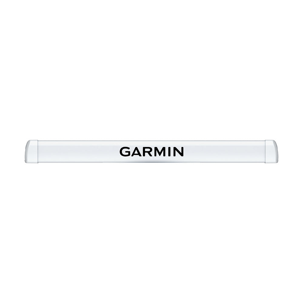 Garmin GMR xHD3 4-inch radar antenna with mounting bracket, designed for marine navigation and fishing boats.