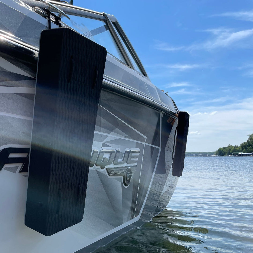 NautiFender modular flat boat fender by NautiCurl LLC, showing its durable, flat design for marine boat protection.