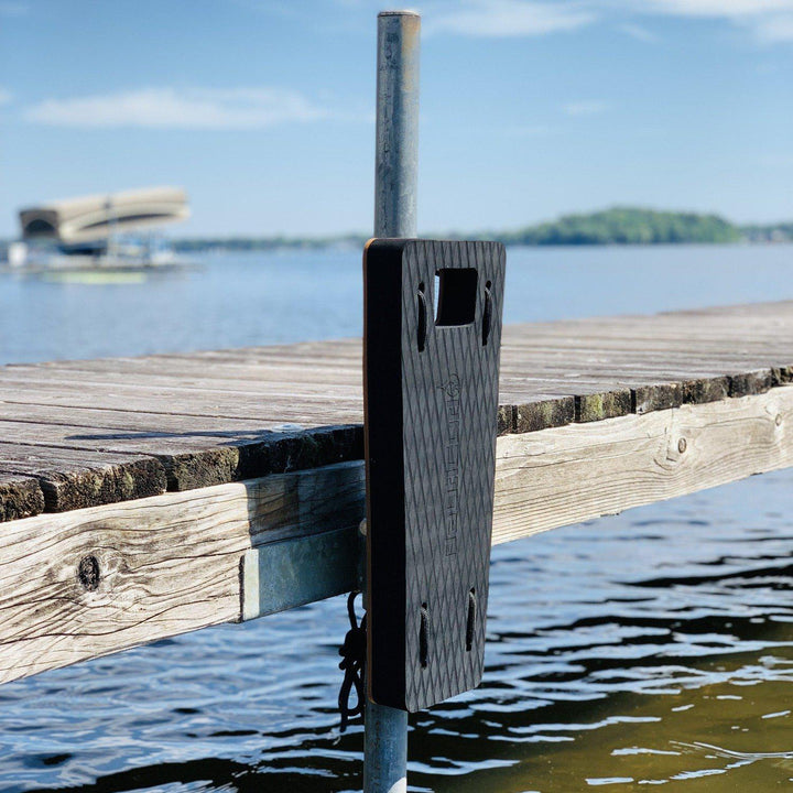 NautiFender modular flat boat fender by NautiCurl LLC, shown in a sleek, flat design for boat protection and docking.