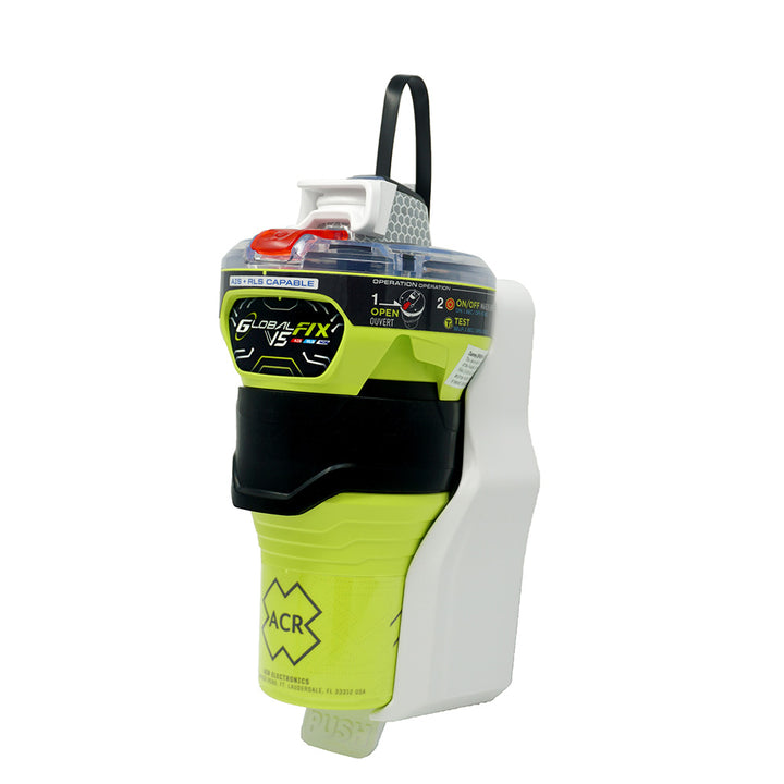 ACR GlobalFix V5 Cat 2 GPS AIS EPIRB with Return Link Service and mobile app, emergency distress beacon for maritime safety