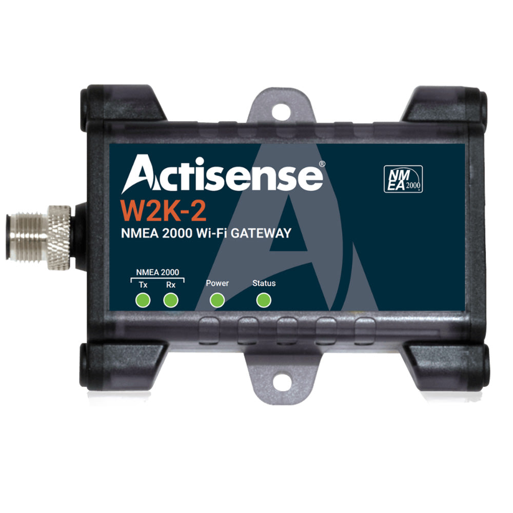Actisense NMEA2000 to WiFi Gateway device for marine sensor data transmission, part of Actisense NMEA cables and sensors collection.