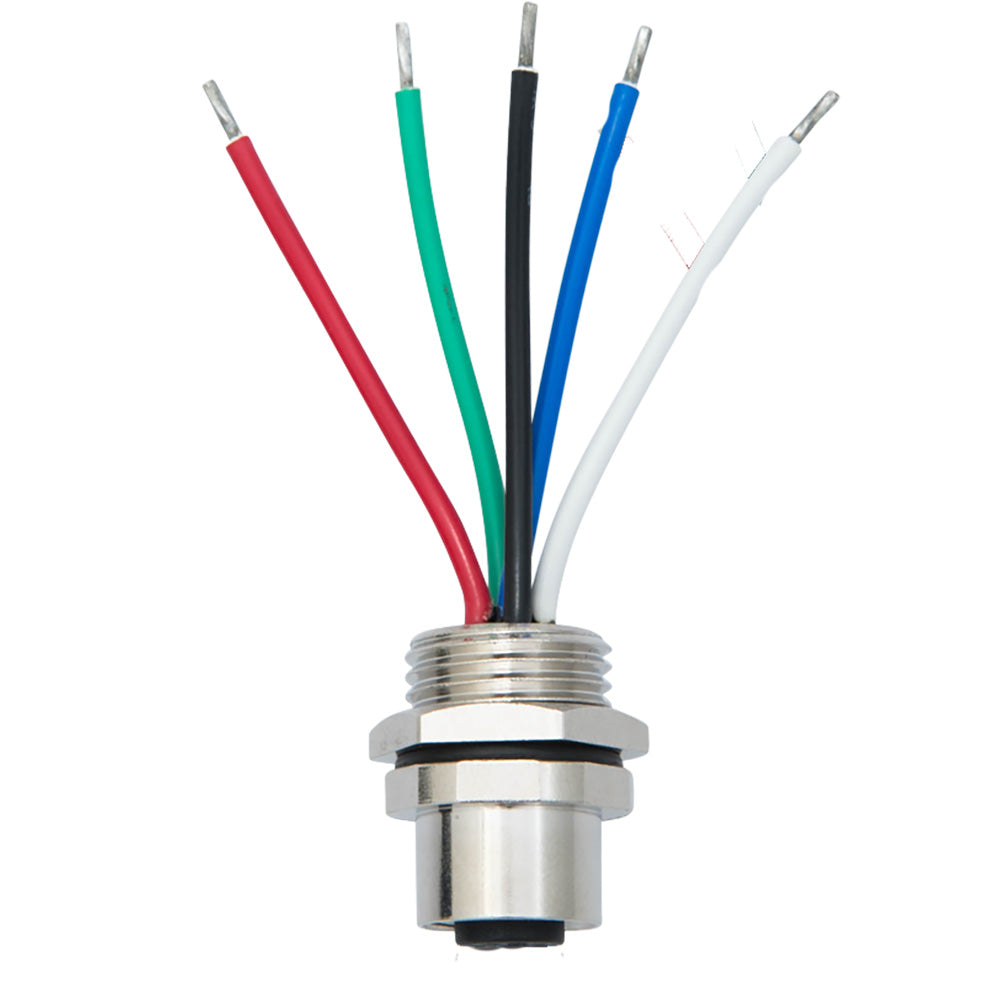 Actisense Rear Panel Mount NMEA2000 Wired Micro 5-Pin Female connector for marine NMEA cables and sensors