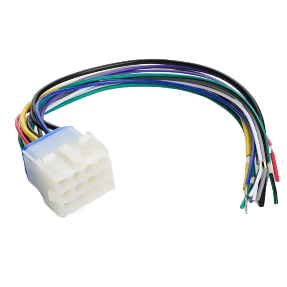 Aquatic AV Universal Wiring Harness accessory for car audio installation, featuring multiple connection ports and durable wiring.