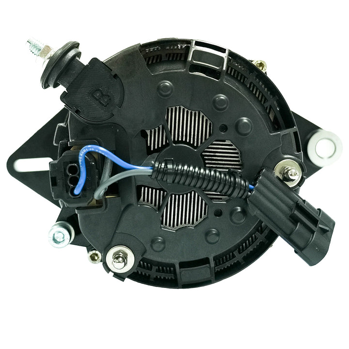 ARCO Marine Zeus 24V 7kW single foot marine alternator with isolated ground, suitable for 1-2 inch applications, shown in image.