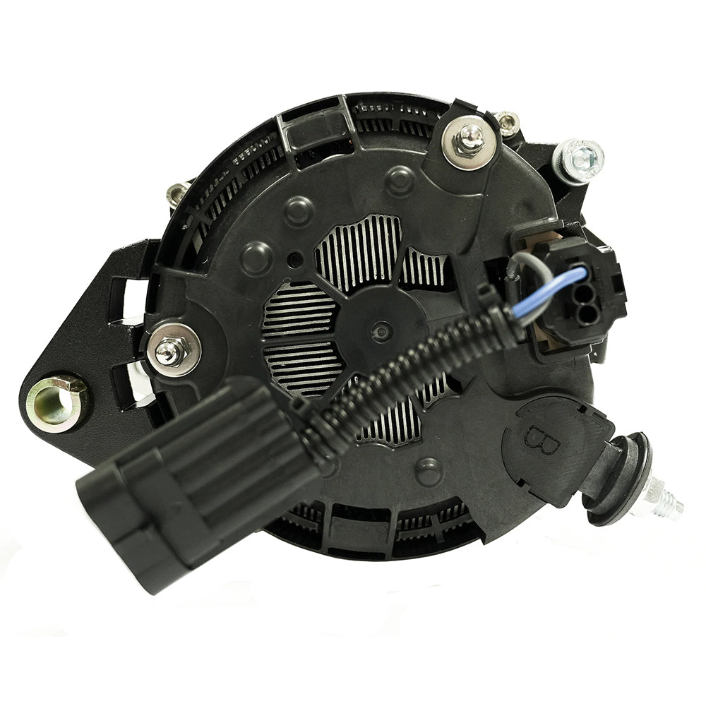 ARCO Marine Zeus A275L 3.15 alternator with case ground and terminal block for common rail marine engines.