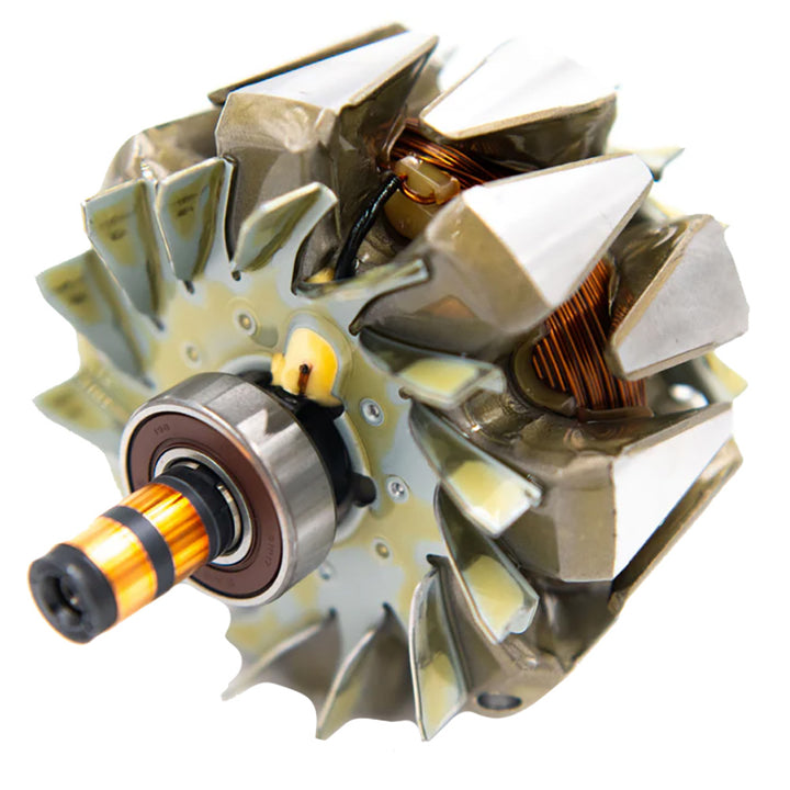 ARCO Marine Zeus A8000 48V 8kW J180 4-inch alternator with isolated ground, designed for marine applications.