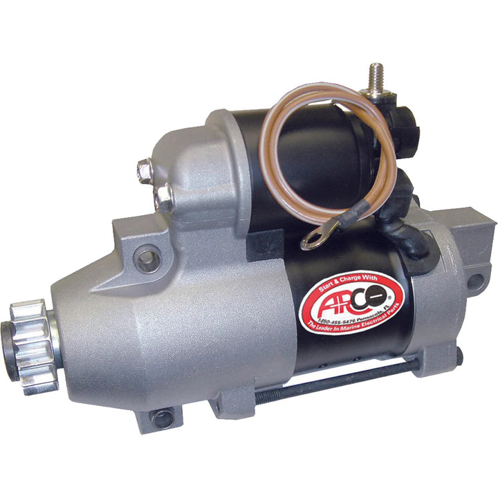 ARCO Marine premium outboard starter for Yamaha 200-225HP, 13-tooth replacement part, designed for marine engine starters.