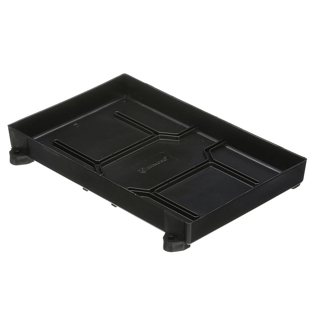 Attwood Marine Group 24 battery tray with straps, durable accessory for secure battery mounting in boats.