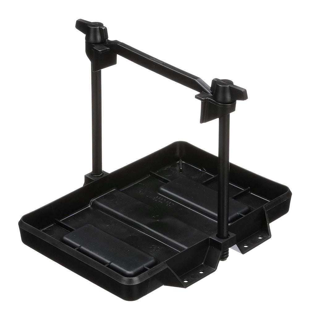 Attwood Marine Low Profile Group 24 adjustable battery tray for secure marine battery mounting