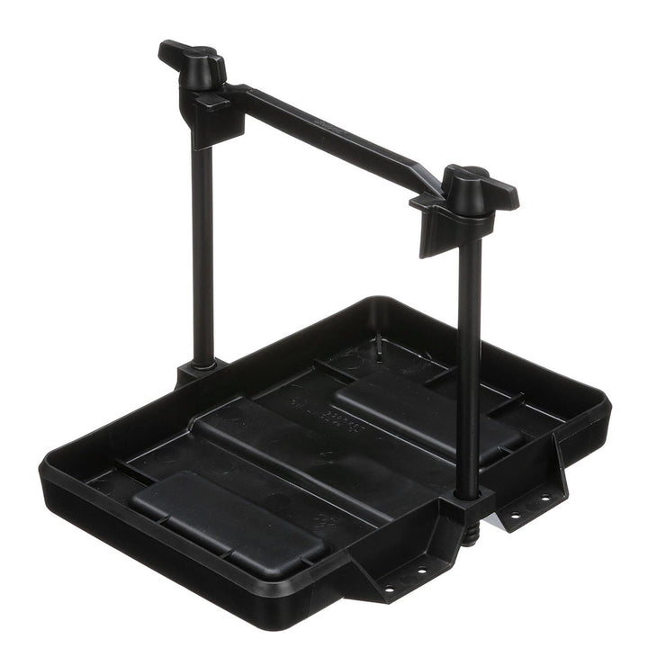 Attwood Marine Low Profile Group 24 adjustable battery tray for secure marine battery mounting