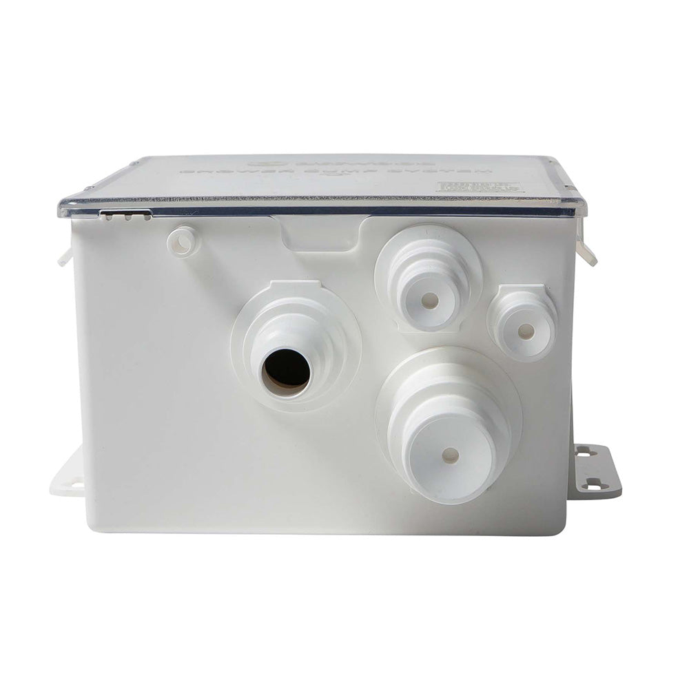 Attwood Marine 500 GPH Shower Sump MK2 System bilge pump in 12V, compact design for marine shower drainage.
