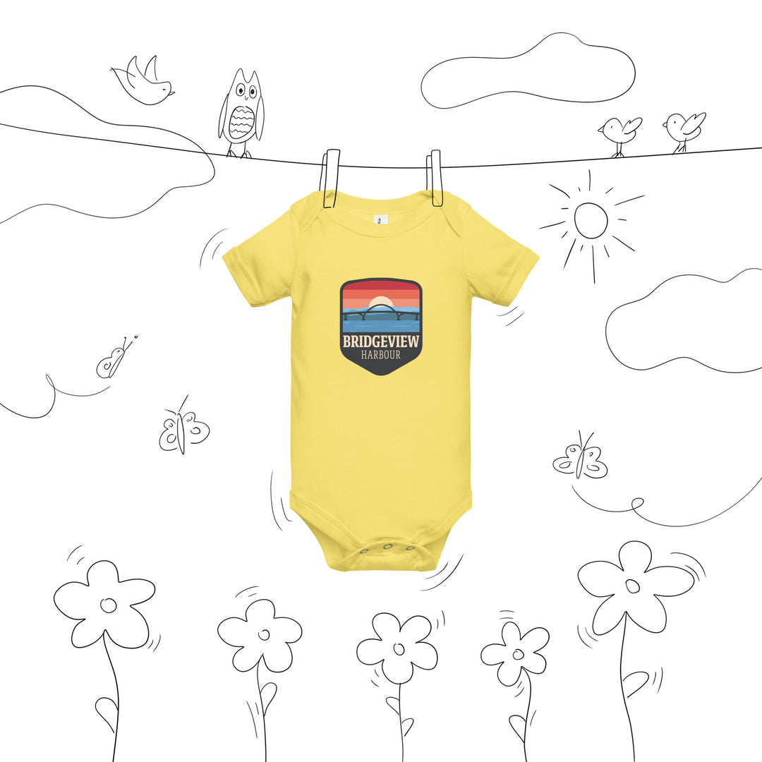 Baby Sailor Short Sleeve Onsie