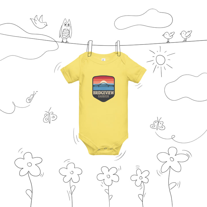 Baby Sailor Short Sleeve Onsie