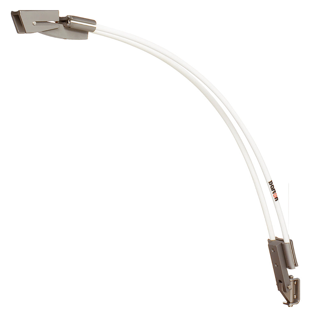 Barton Marine Boomstrut  Silver/White f/Boats Up To 20&