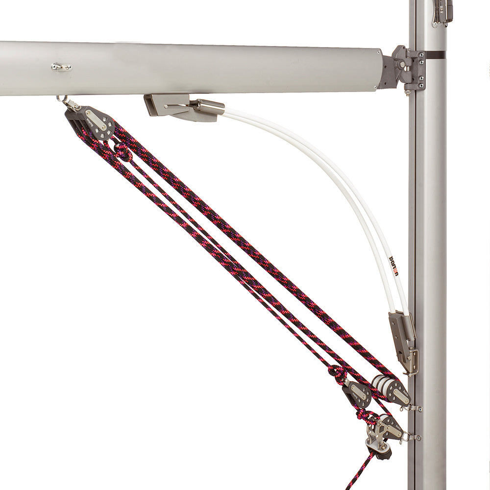 Barton Marine Boomstrut  Silver/White f/Boats Up To 20&