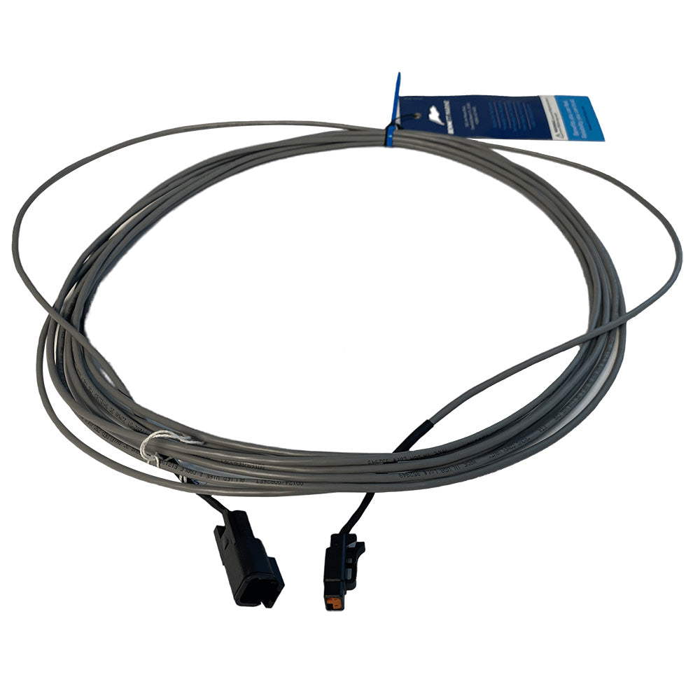 Bennett Marine sensor wire extension with Deutsch connector for trim tab accessories, 25-foot length on a white background.