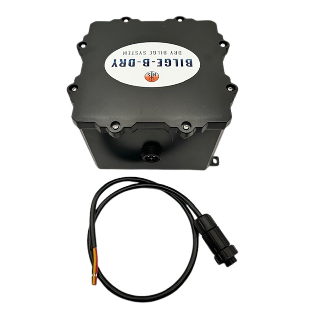 BILGE-B-DRY Quad Bilge Pump 12VDC for boat bilge water removal, with four pump outlets and durable construction.