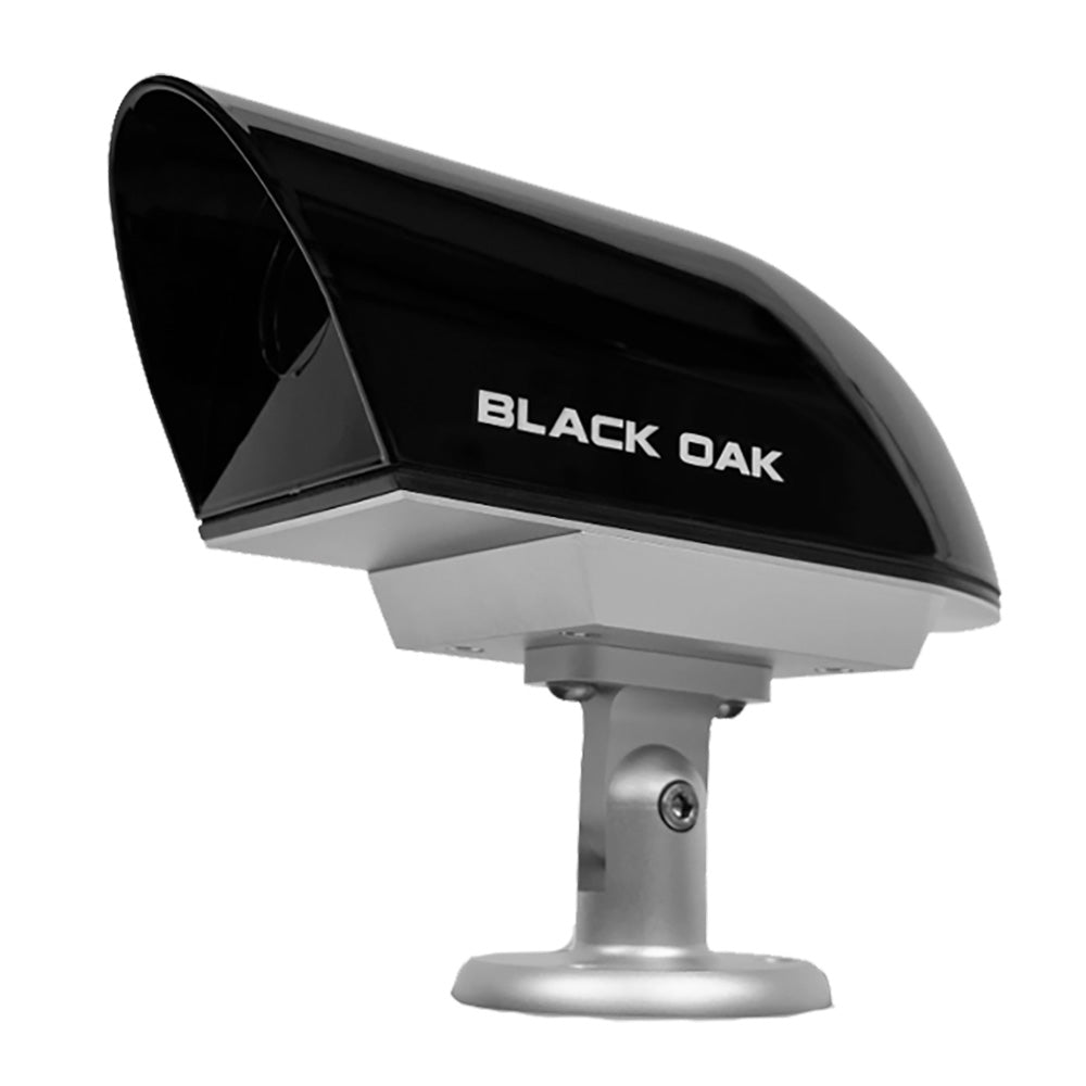 Black Oak LED Nitron XD Pro marine night vision camera with full color display, black finish, standard mount, and analog operation.