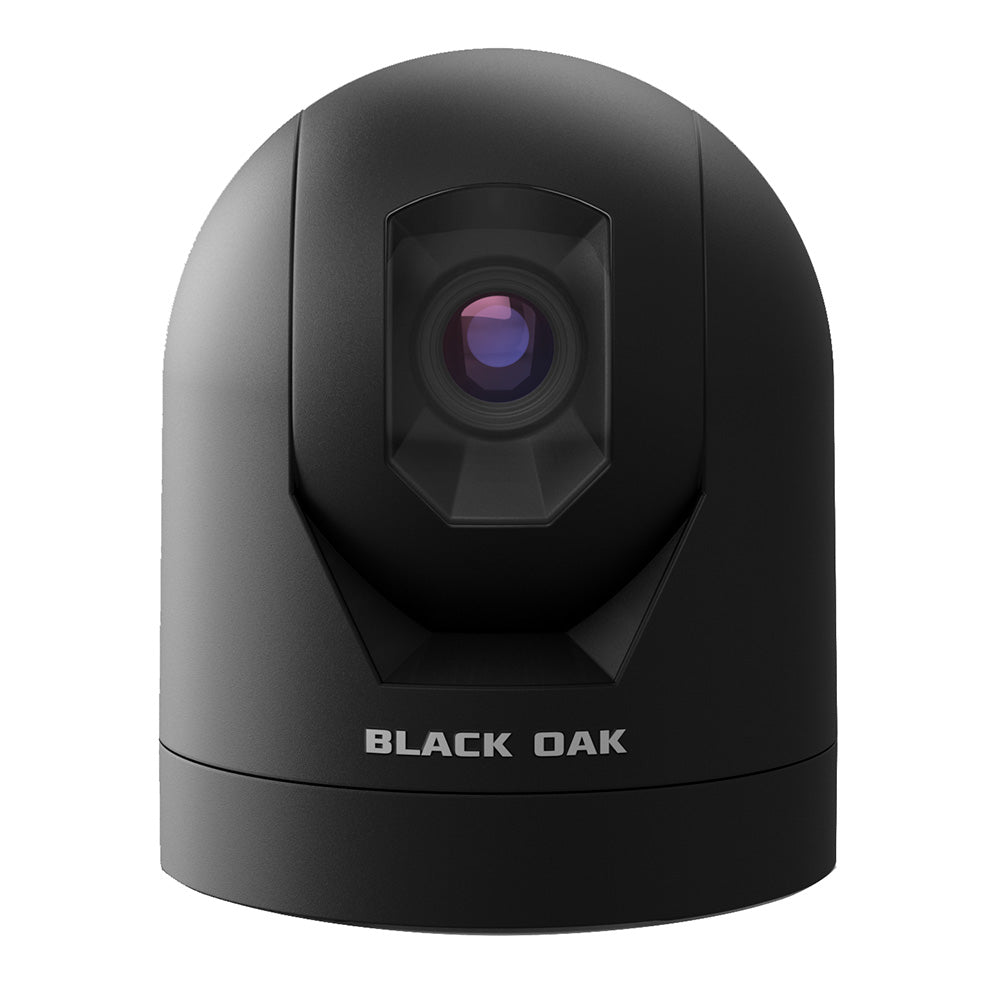 Black Oak LED Nitron XR1 color night vision camera showing black analog camera body with night vision lens and controls