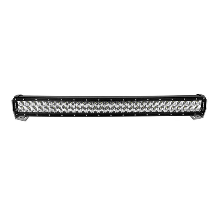Barre lumineuse LED incurvée à double rangée Black Oak Pro Series 3.0 de 76 cm (30 po) - Optique combinée - Boîtier noir