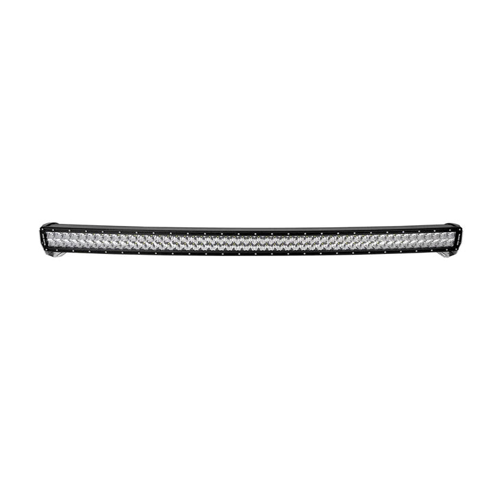 Black Oak LED Pro Series 3.0 40-inch curved double row LED light bar with combo optics and black housing, designed for off-road lighting.