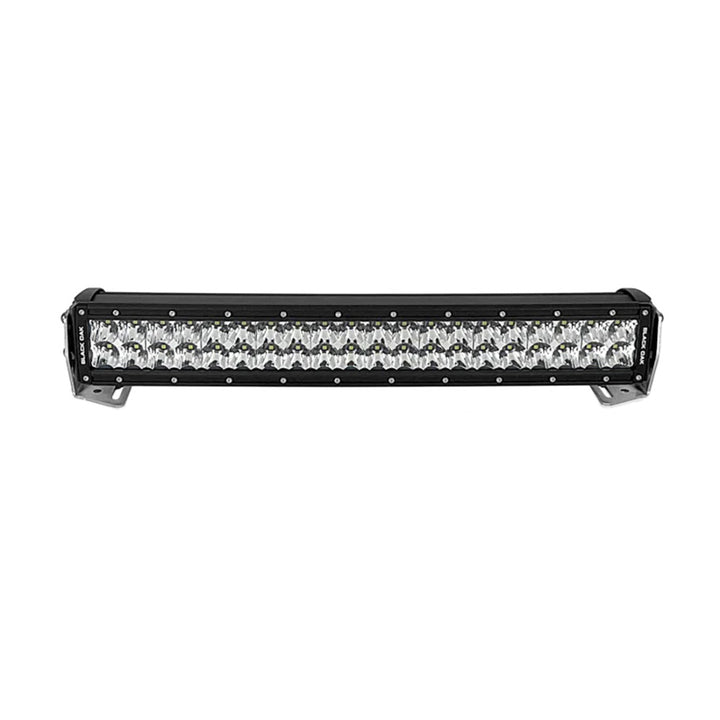 Barre lumineuse LED Black Oak Pro Series 3.0 à double rangée de 20 pouces - Optique combinée - Boîtier noir