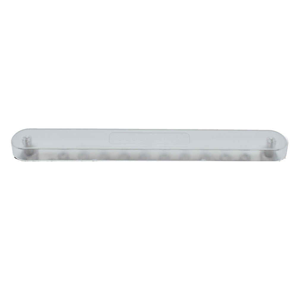 Bluewater Bluewater Cover for 20 Terminal Busbar, electrical accessories, sturdy protective cover for terminal connections