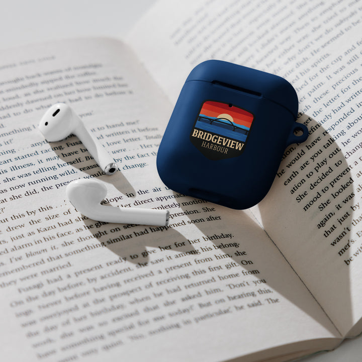 Étui en caoutchouc avec logo BVH pour AirPods®