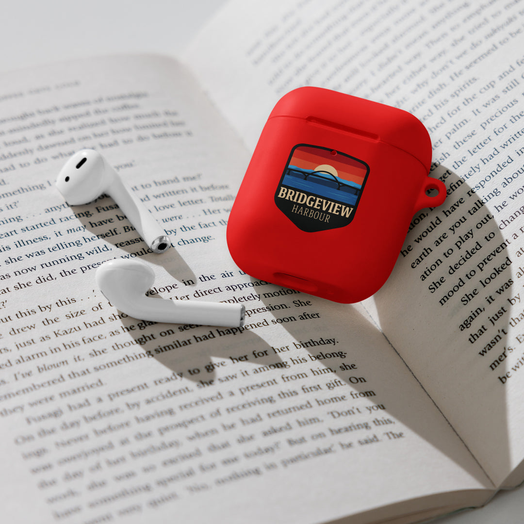 Étui en caoutchouc avec logo BVH pour AirPods®