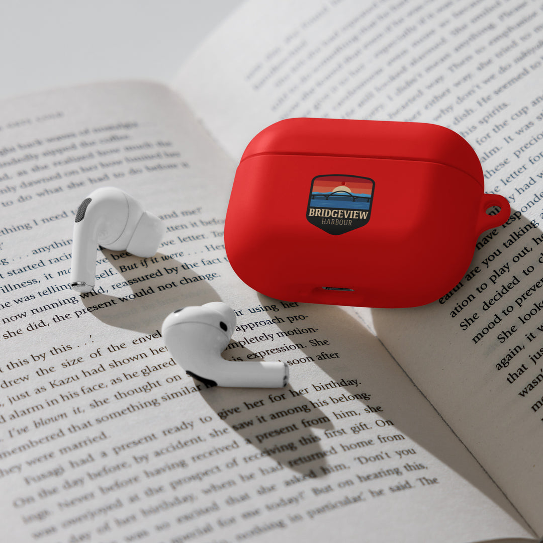 Étui en caoutchouc avec logo BVH pour AirPods®