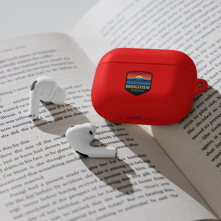 Étui en caoutchouc avec logo BVH pour AirPods®