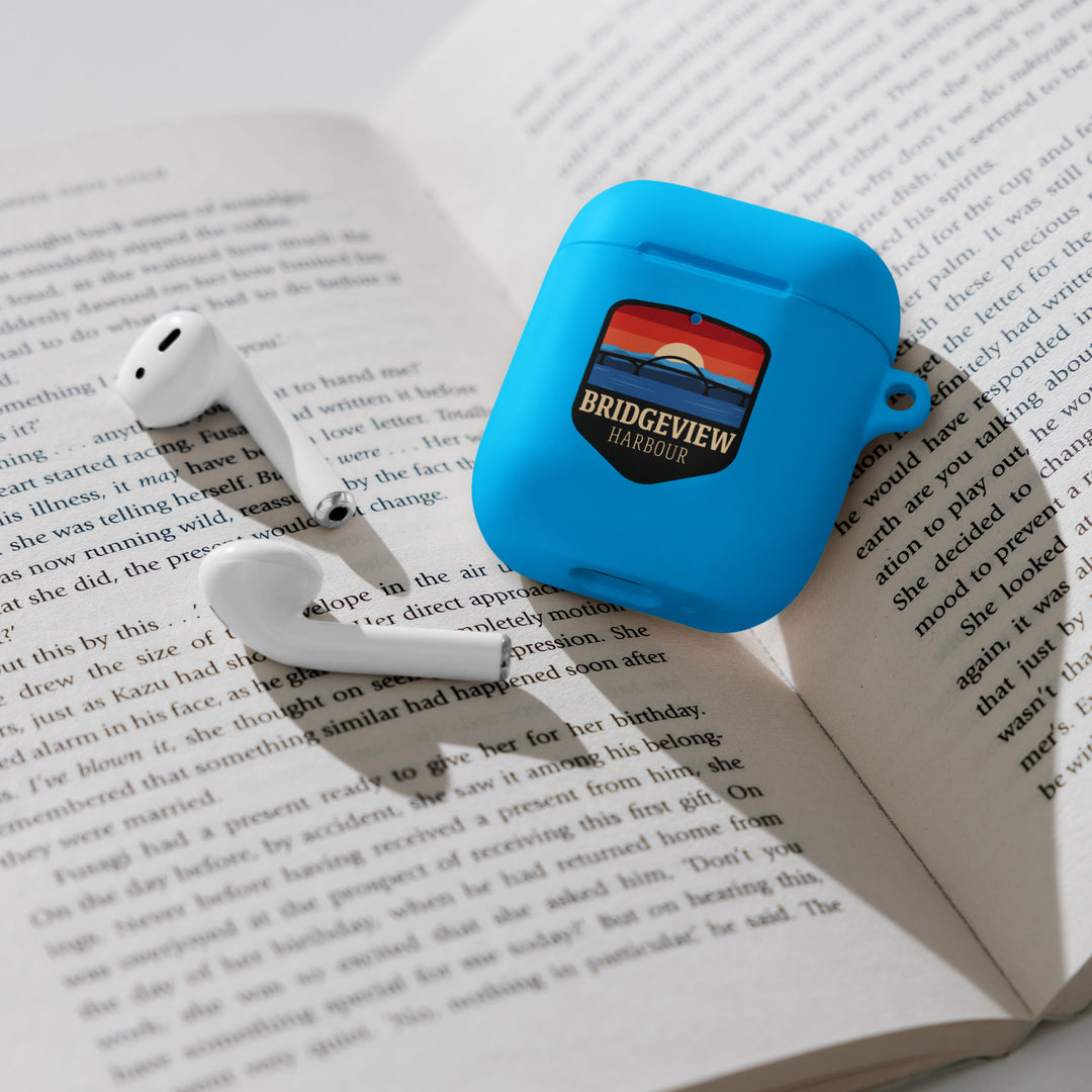 Étui en caoutchouc avec logo BVH pour AirPods®