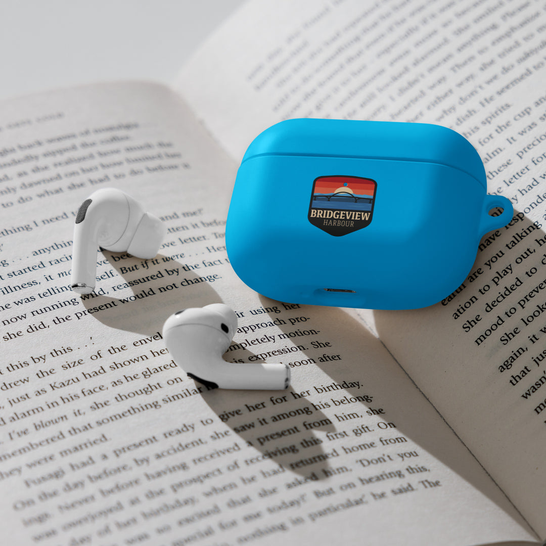 Étui en caoutchouc avec logo BVH pour AirPods®
