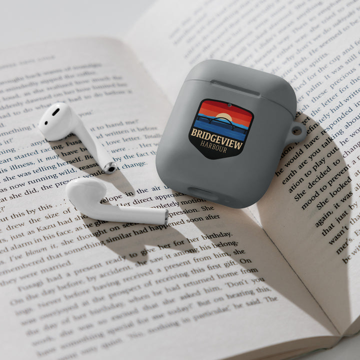 Étui en caoutchouc avec logo BVH pour AirPods®