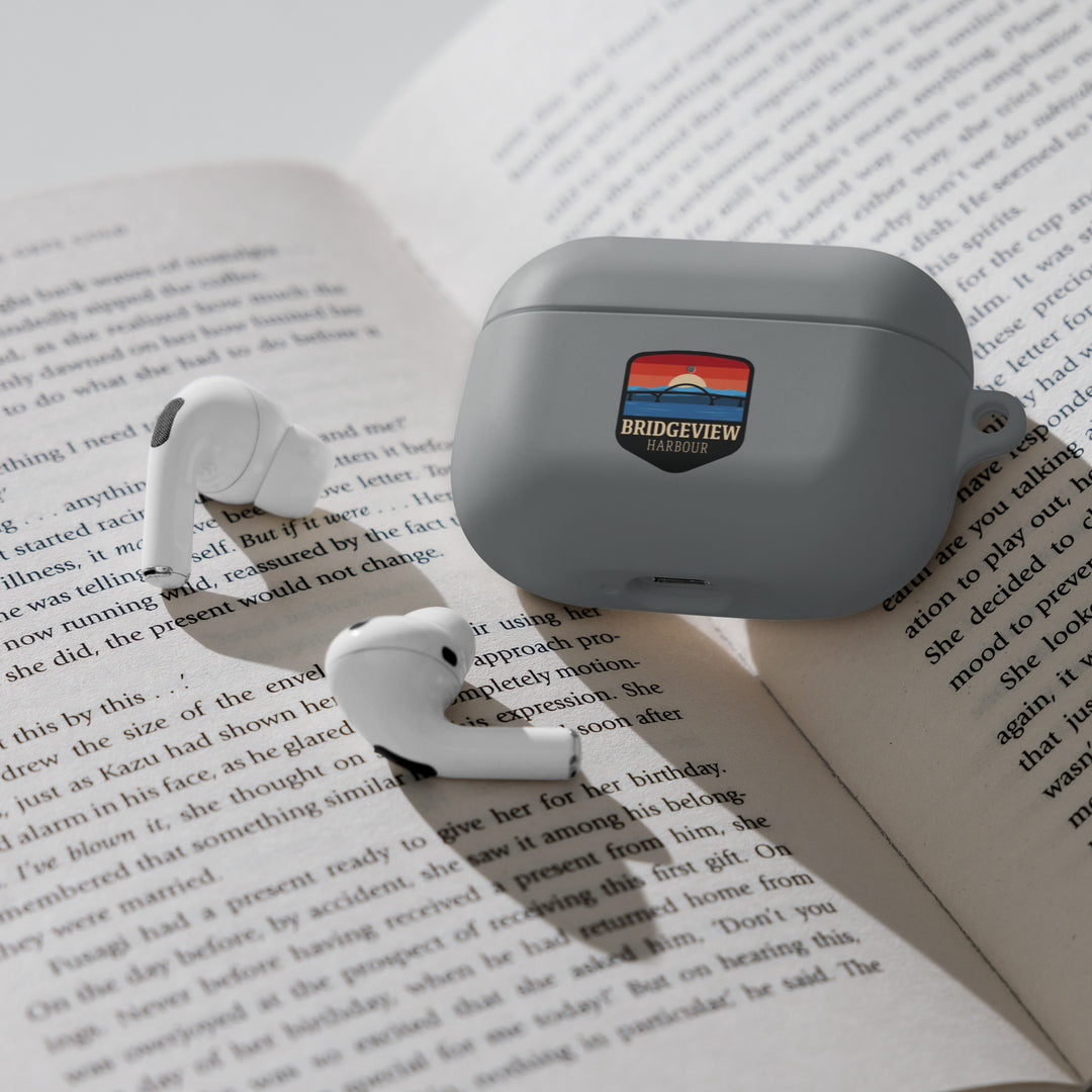 Étui en caoutchouc avec logo BVH pour AirPods®