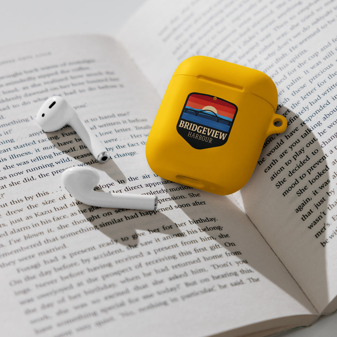 Étui en caoutchouc avec logo BVH pour AirPods®