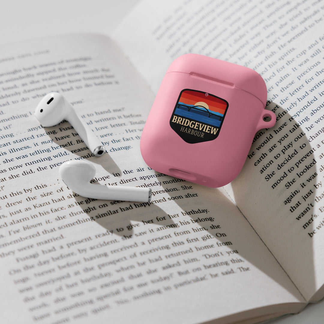 Étui en caoutchouc avec logo BVH pour AirPods®