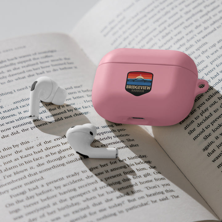 Étui en caoutchouc avec logo BVH pour AirPods®