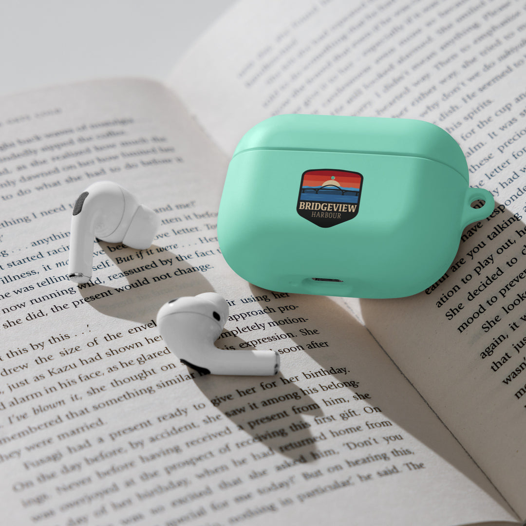 Étui en caoutchouc avec logo BVH pour AirPods®