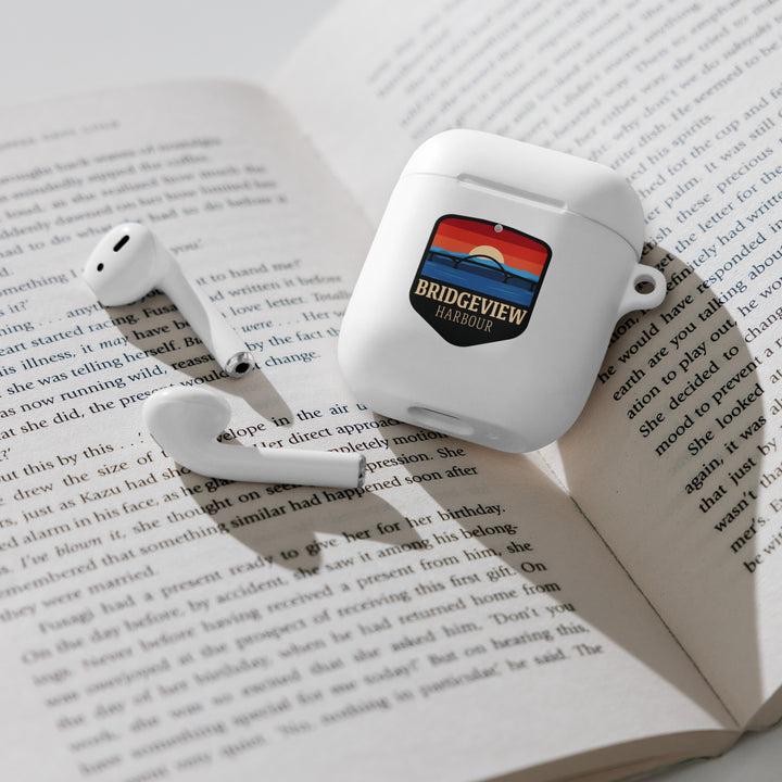 Étui en caoutchouc avec logo BVH pour AirPods®