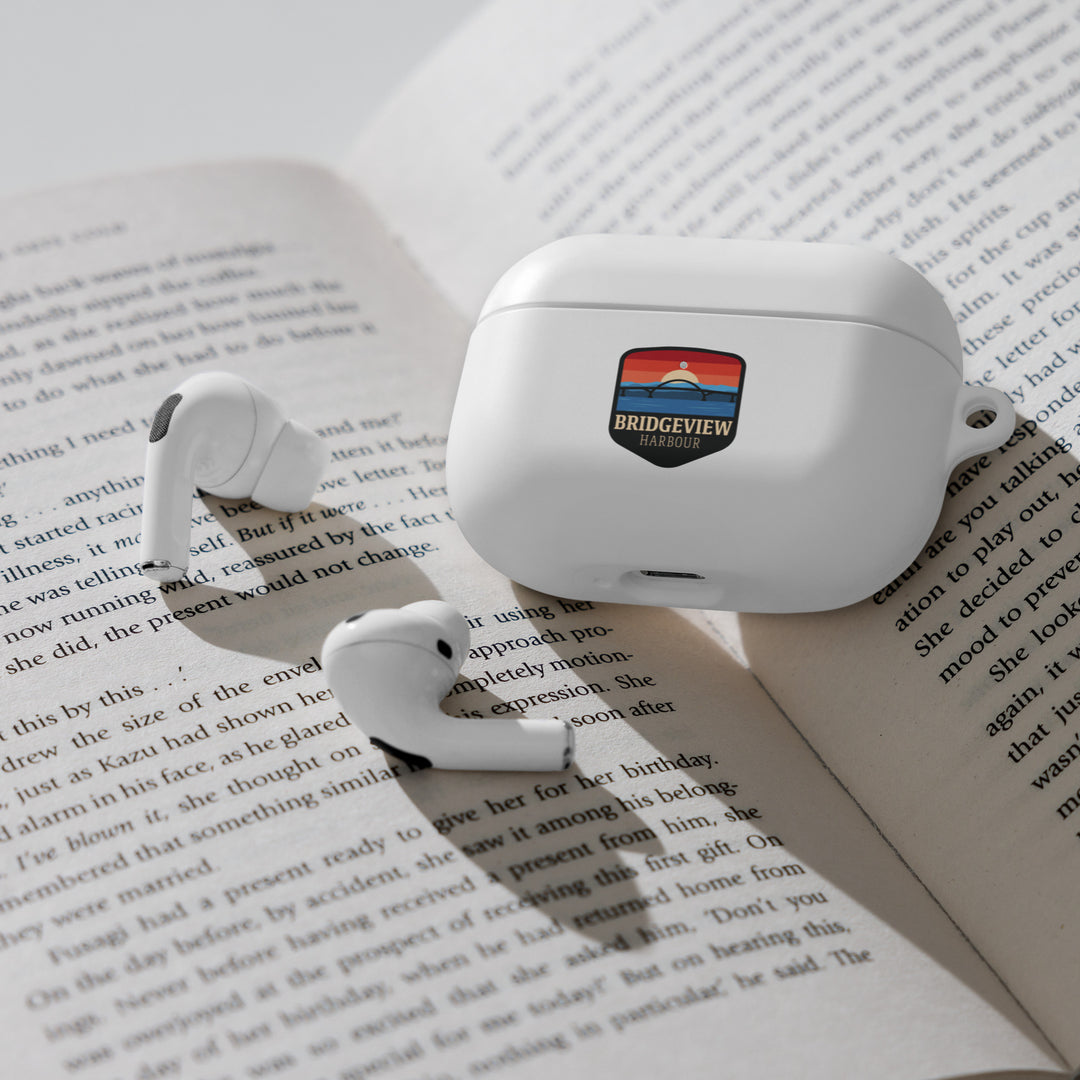 Étui en caoutchouc avec logo BVH pour AirPods®