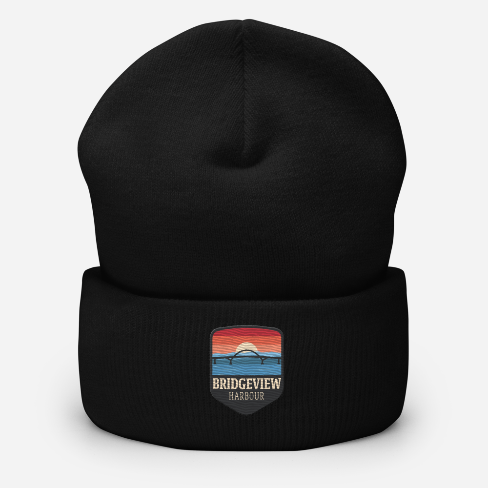 Bridgeview Harbour Logo Cuffed Beanie