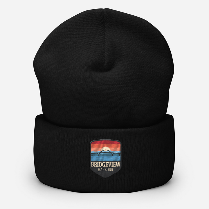 Bridgeview Harbour Logo Cuffed Beanie