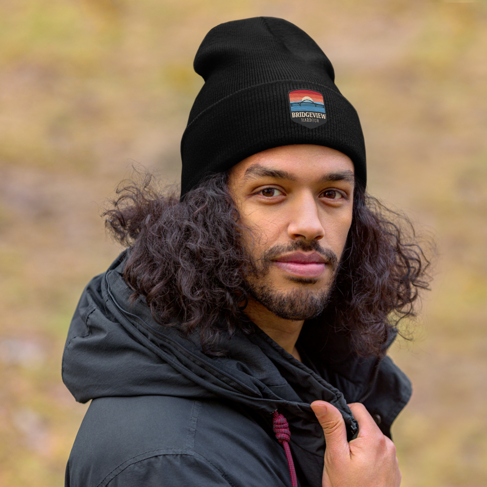 Bridgeview Harbour Logo Cuffed Beanie