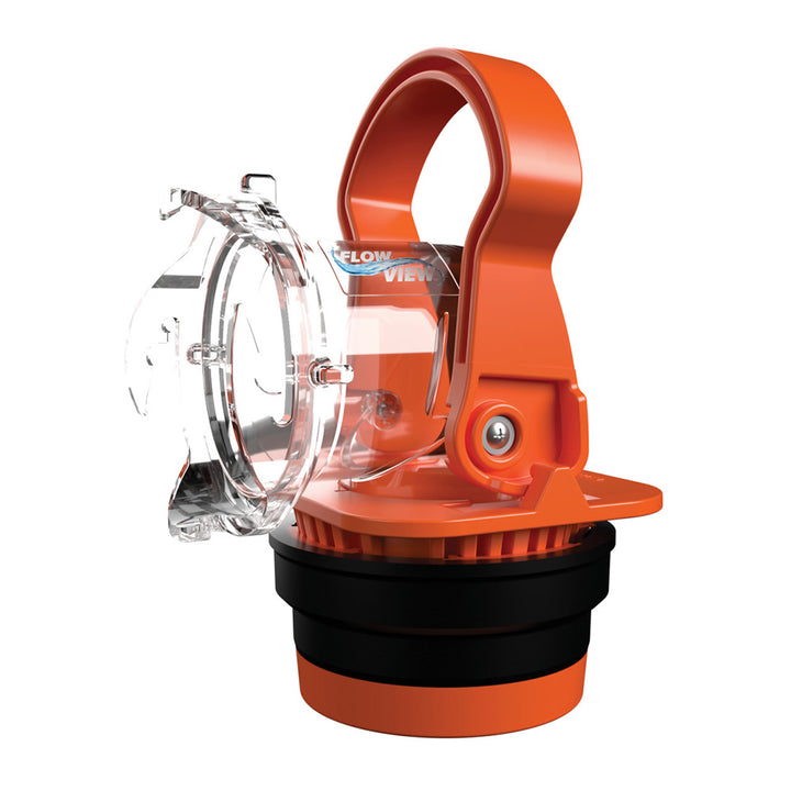 Camco Rhino Sewer Adapter PRO for sanitation, featuring durable construction and secure connection for RV or camper waste disposal