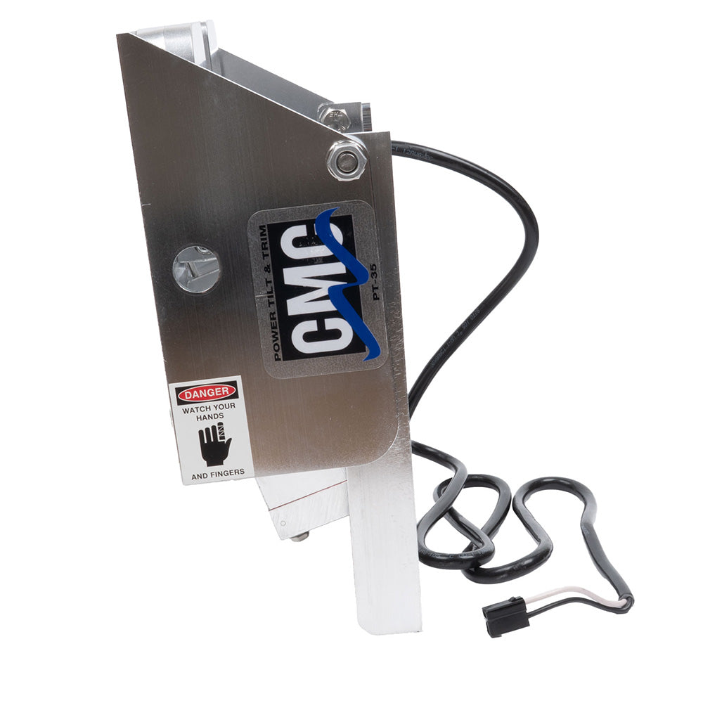 CMC Marine PT-35 Tilt Trim Jack Plate for outboard motors up to 35hp, adjustable marine engine mounting accessory