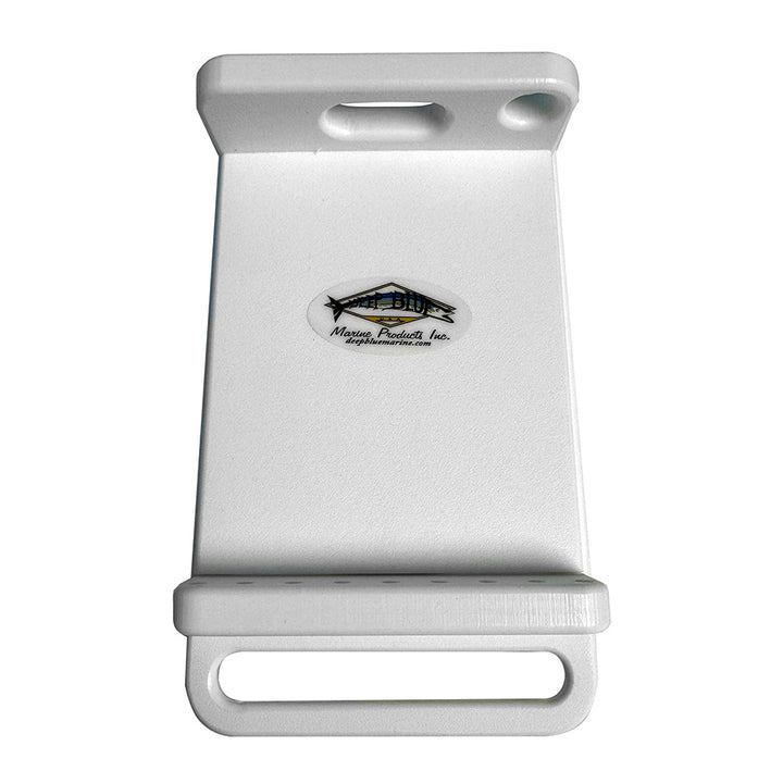Deep Blue Marine fishing accessories: fishing knife, plier, rig holder with suction cup for marine use and gear organization.